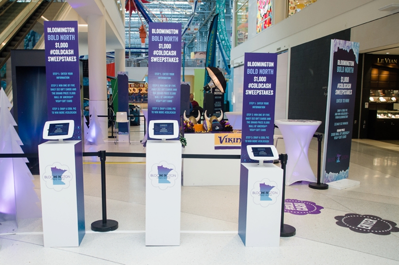 Branded kiosks 