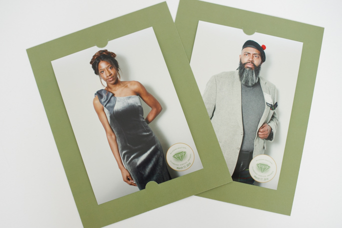 metallic luxury prints photo booth