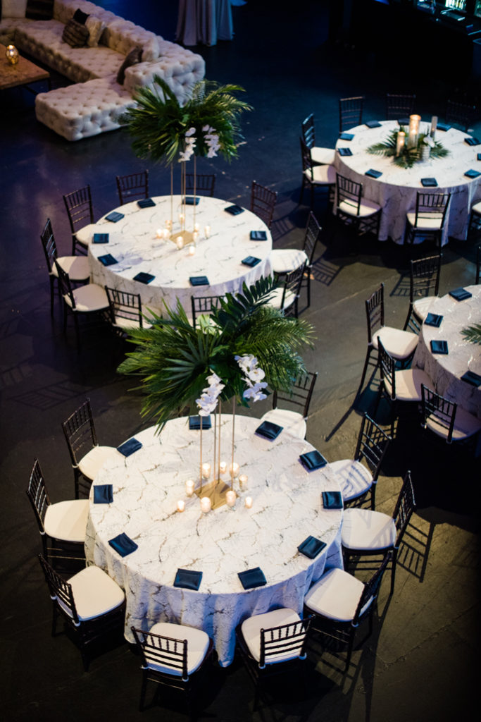 Decorated tables 