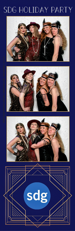 Four women posing for photos
