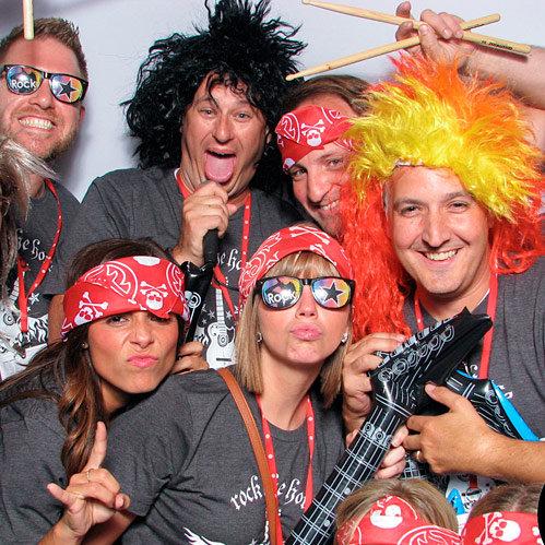 Photo booths for corporate events