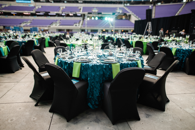 Table set for dinner