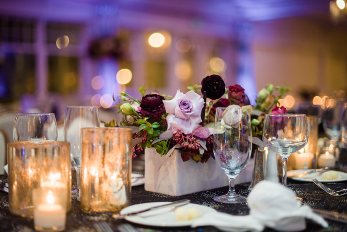 Flowers on a table