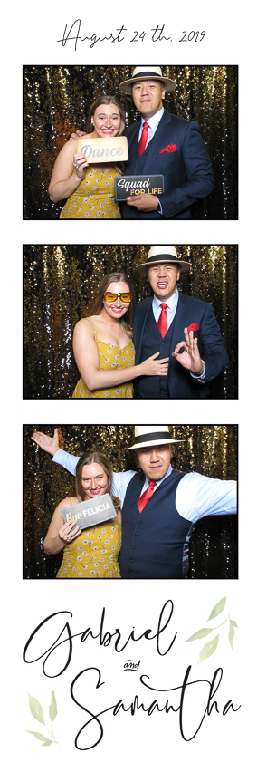 Open Style Photo Booth At The CopperHen Wedding