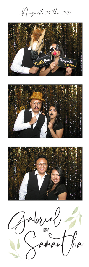 Open Style Photo Booth At The CopperHen Wedding