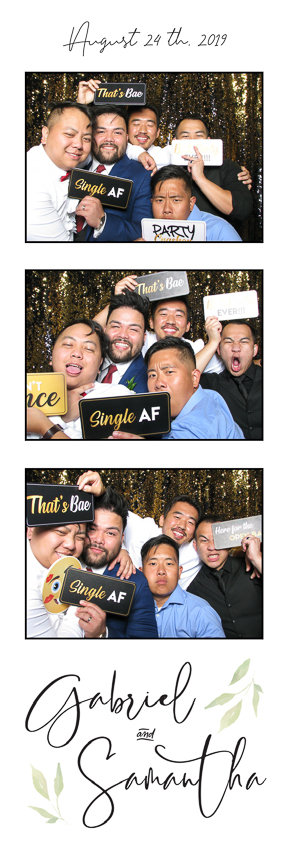 Open Style Photo Booth At The CopperHen Wedding