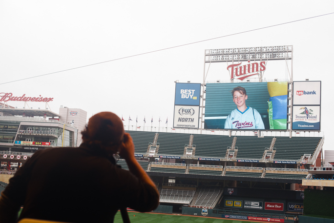 Photo Activation at Target Field