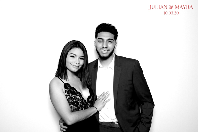 Smiling couple