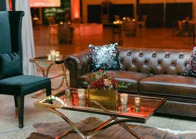Event decor floral and furniture
