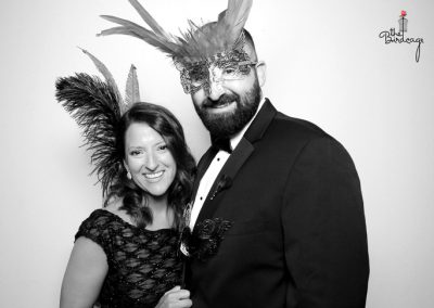 A smiling couple