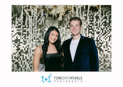 A smiling couple