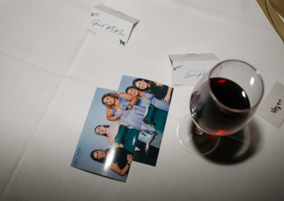 Photo Booth prints at a wedding