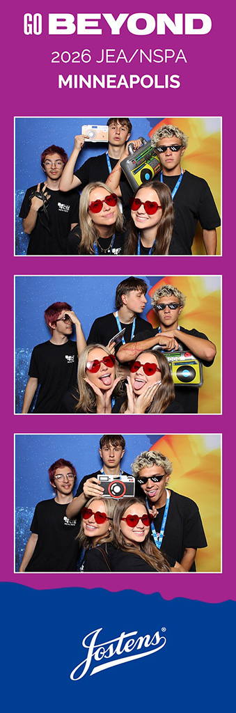 Custom 2x6 photo strip for a Minneapolis corporate conference