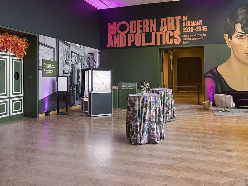 Enclosed photo booth at a museum gala in Minneapolis